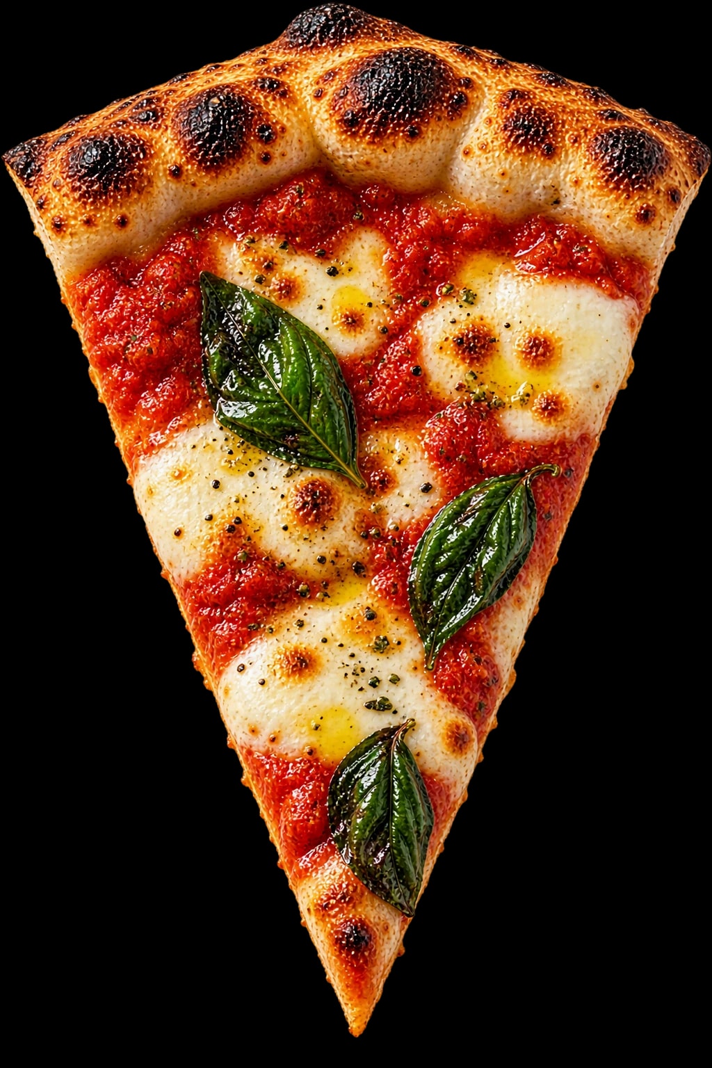 MARGHERITA pizza slice